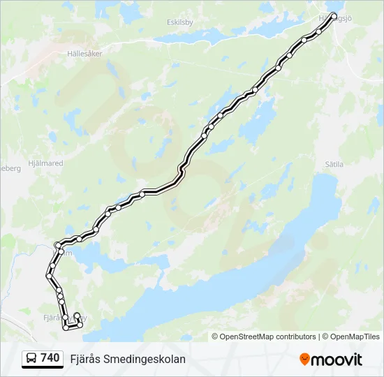740  Line Map