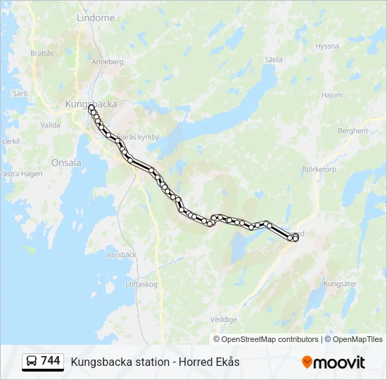 744  Line Map