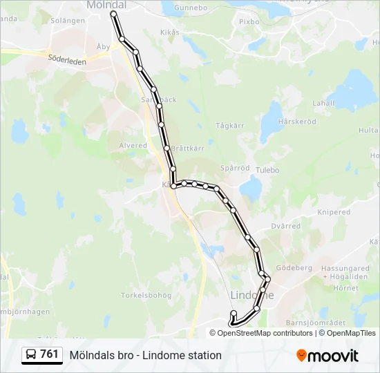 761  Line Map
