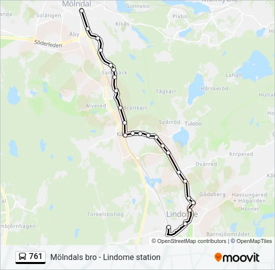761  Line Map