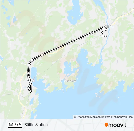 774  Line Map