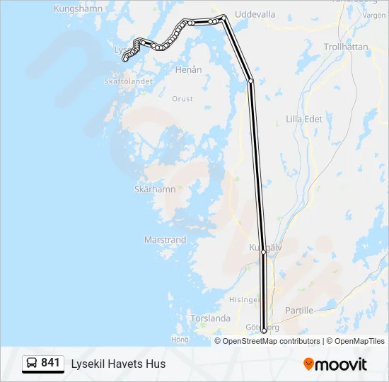 841  Line Map