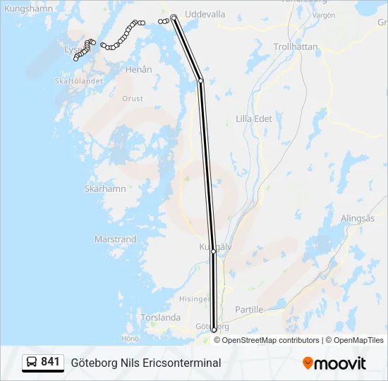 841  Line Map