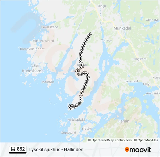 852  Line Map