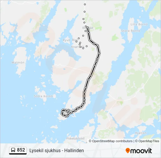 852  Line Map