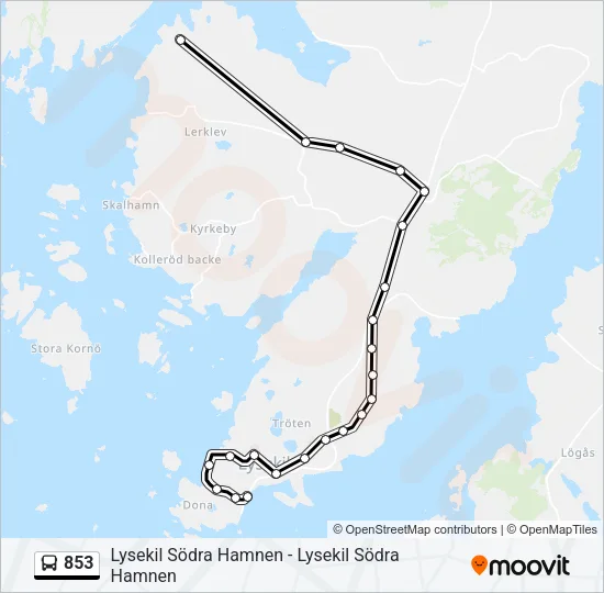 853  Line Map