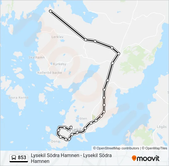 853  Line Map