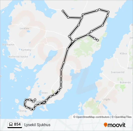 854  Line Map