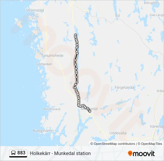 883  Line Map