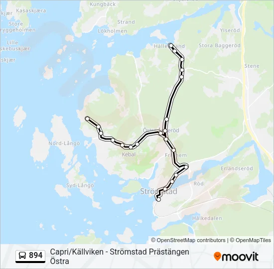 894  Line Map