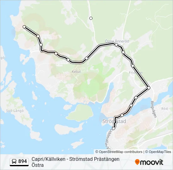 894  Line Map