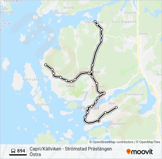 894  Line Map