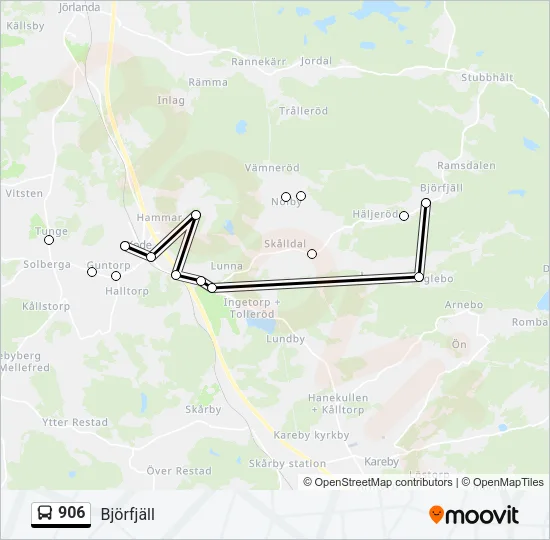 906  Line Map