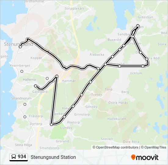 934  Line Map