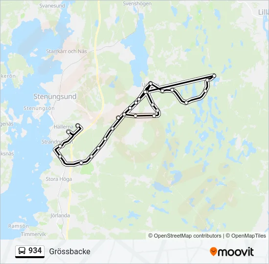 934  Line Map