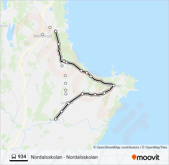 934  Line Map
