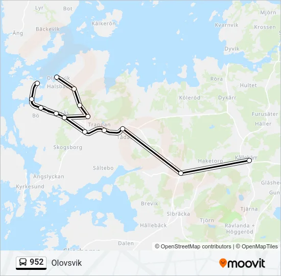 952  Line Map