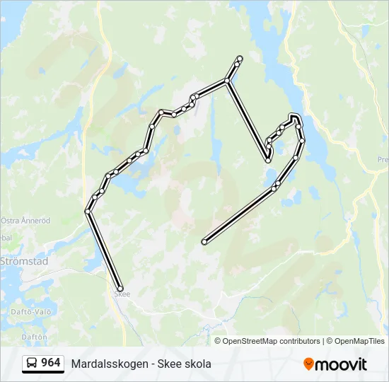 964  Line Map