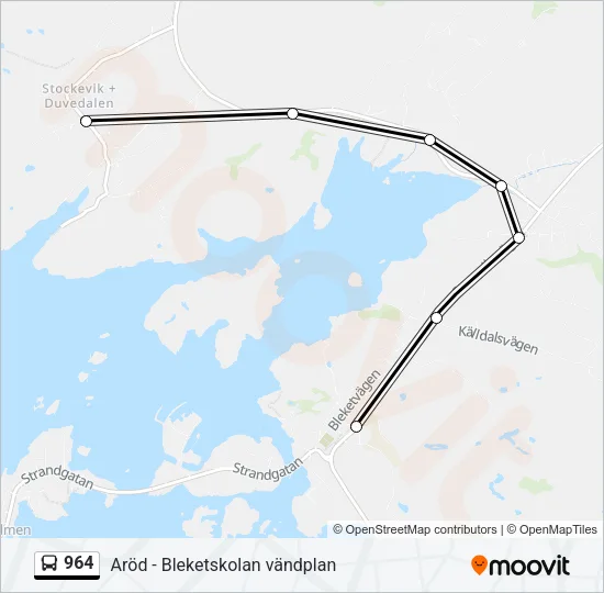 964  Line Map