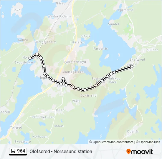 964  Line Map