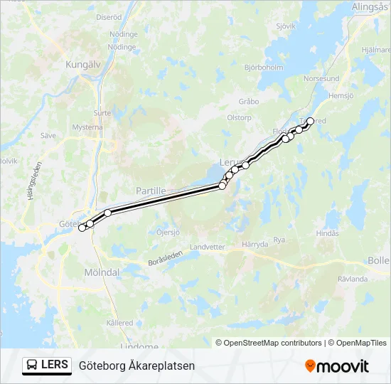 LERS  Line Map