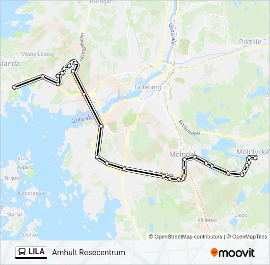 LILA  Line Map