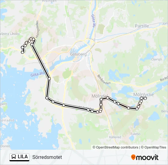 LILA  Line Map