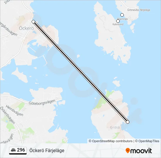 296 Ferry Line Map