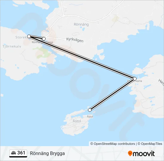 361 Ferry Line Map