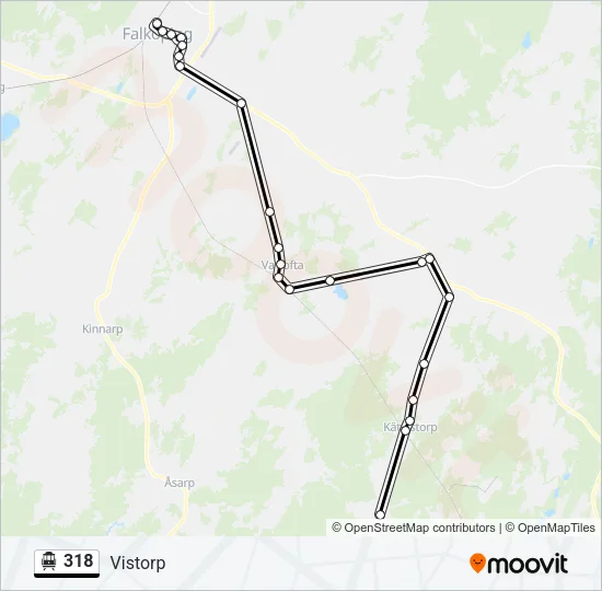 318 Cable Car Line Map