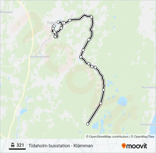 321 Cable Car Line Map
