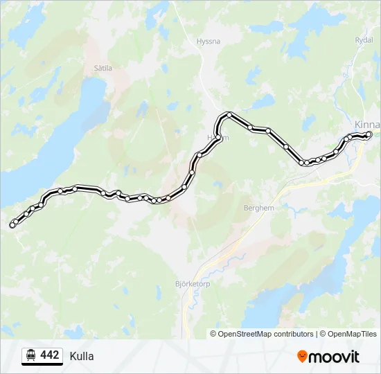 442 Cable Car Line Map
