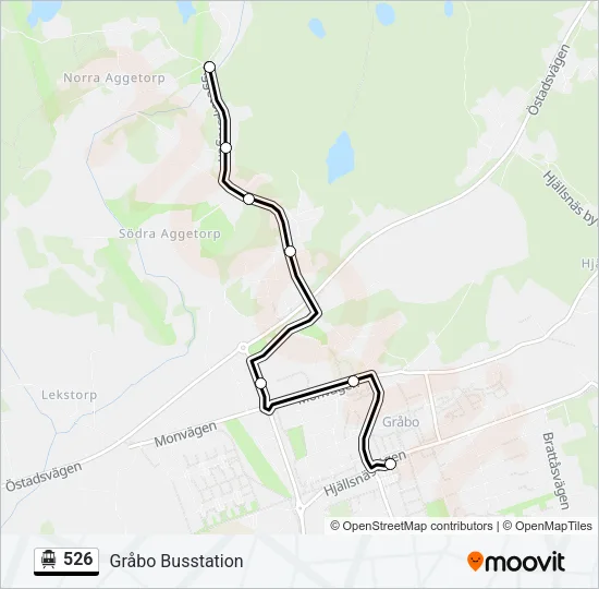 526 Cable Car Line Map