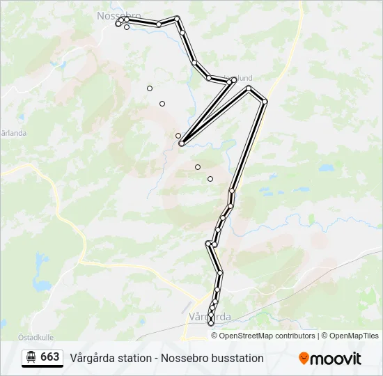 663 Cable Car Line Map