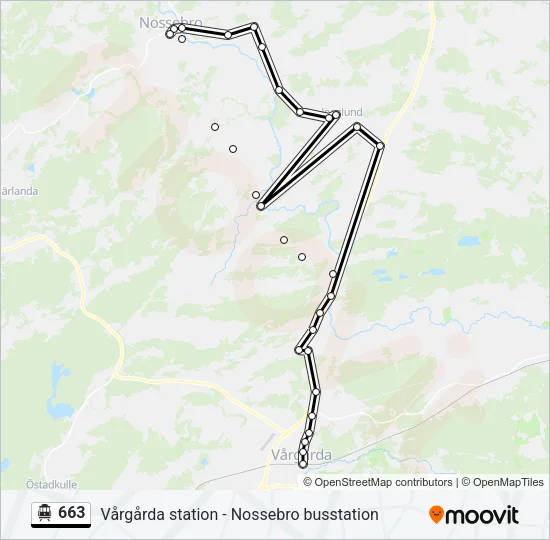 663 Cable Car Line Map