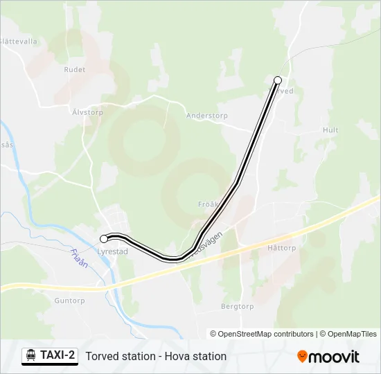 TAXI-2 Cable Car Line Map