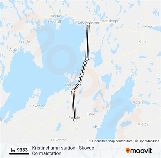 9383  Line Map