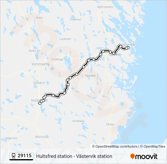 29115 Train Line Map