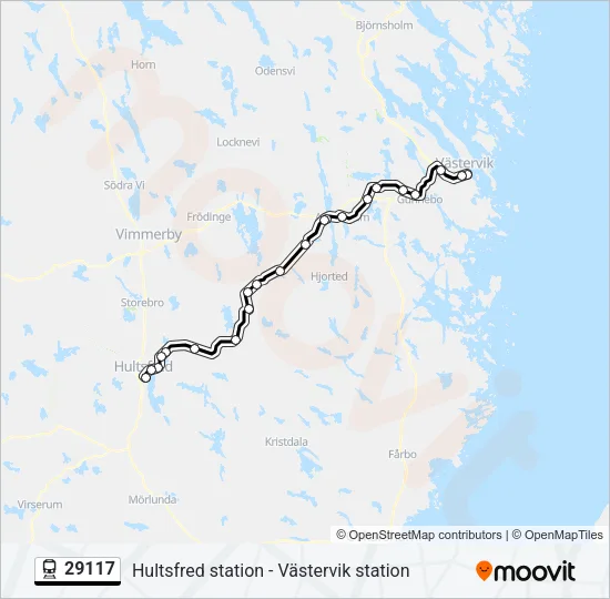 29117 Train Line Map