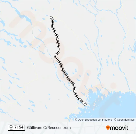 7154 Train Line Map