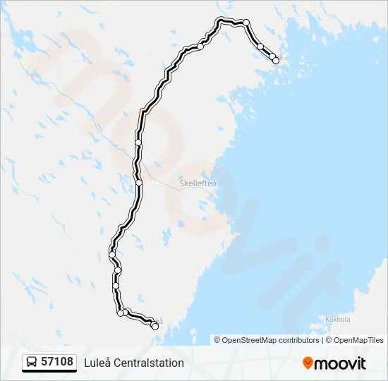 57108 Bus Line Map