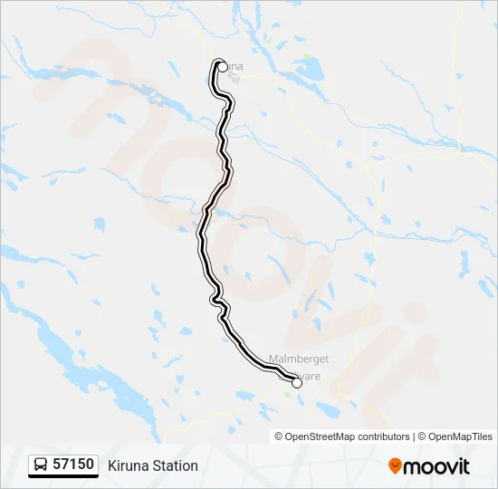 57150 Bus Line Map