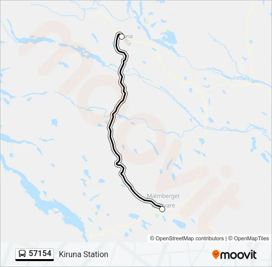 57154 Bus Line Map