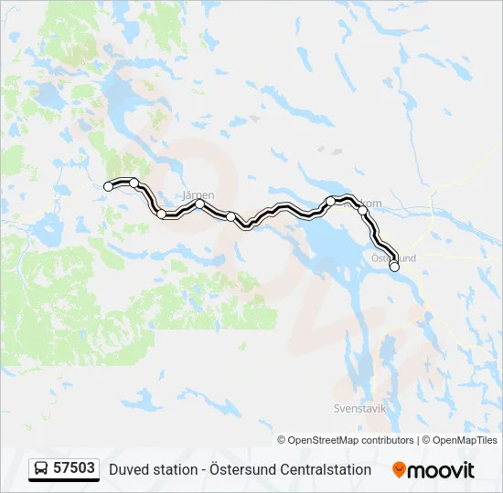 57503  Line Map