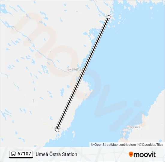 67107 Bus Line Map