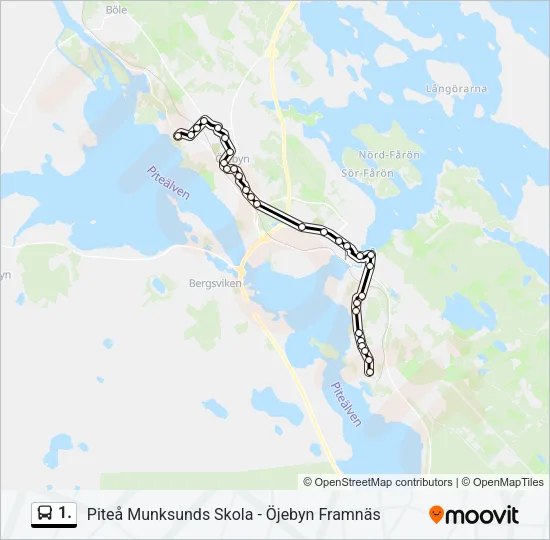 1. Bus Line Map
