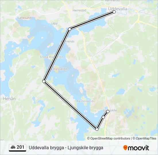 201  Line Map