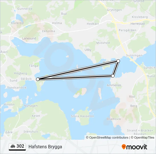 302  Line Map