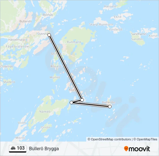 103 Ferry Line Map