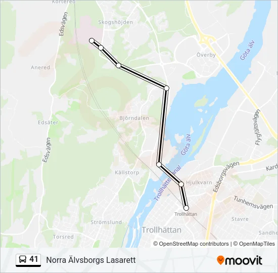 41  Line Map